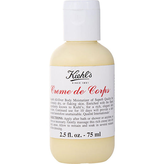 Kiehl's Creme De Corps Body Moisturizer (travel Size) -- 75ml/2.5oz