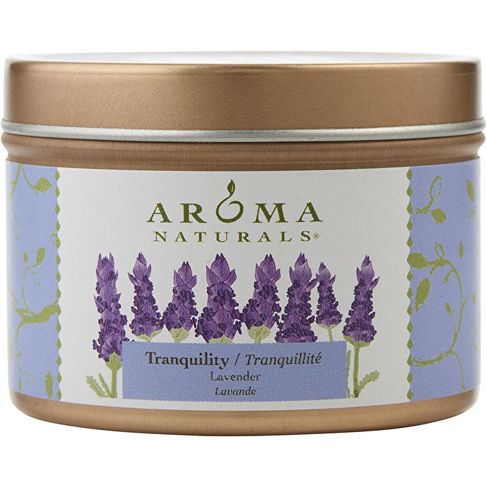 Aroma Naturals Tranquility Aromatherapy One Small Soy To Go Tin Aromatherapy Candle