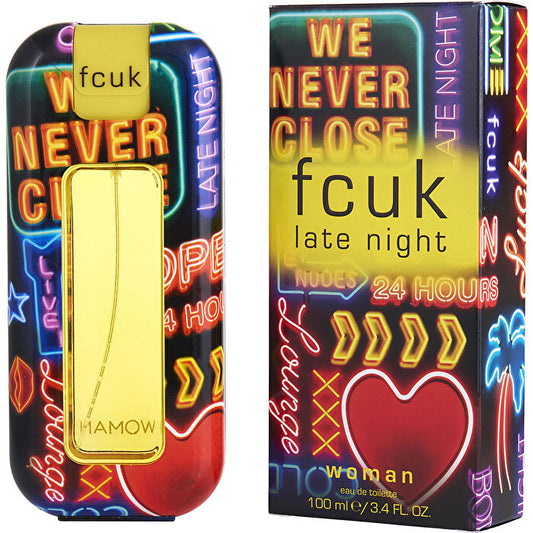 French Connection Fcuk Late Night Eau De Toilette Spray 90ml/3.4oz