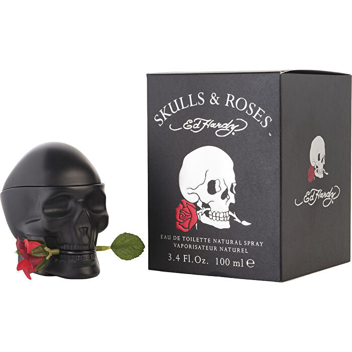 Christian Audigier Ed Hardy Skulls & Roses Eau De Toilette Spray 100ml/3.4oz