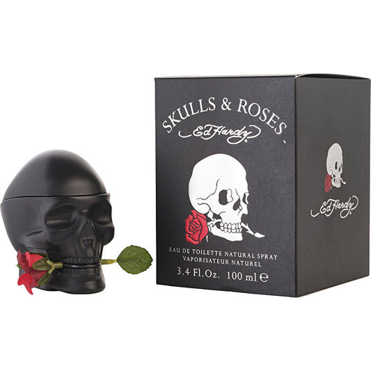 Christian Audigier Ed Hardy Skulls & Roses Eau De Toilette Spray 100ml/3.4oz