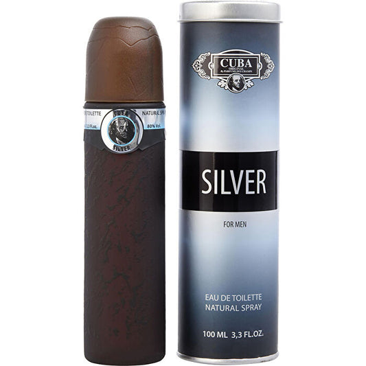 Cuba Silver Blue Eau De Toilette Spray 90ml/3.3oz