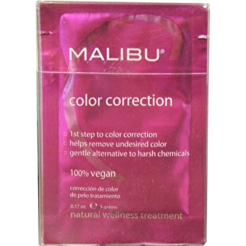 Malibu Hair Care Wellness Actives Color Correction Box Of 12 ( Packets) 0.16oz