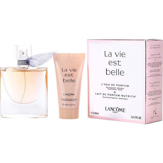 Lancome La Vie Est Belle L'eau De Parfum Refillable Spray & Body Lotion (travel Offer) 30ml/1.7oz