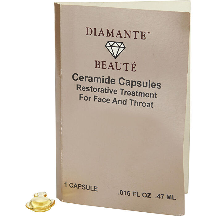 Diamante Beaute Ceramide Restorative Treatment For Face & Throat Capsules--sample Size