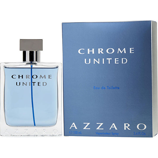 Azzaro Chrome United Eau De Toilette Spray 90ml/3.4oz