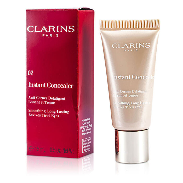 Clarins Instant Concealer - # 02 (pinky Beige) -- 15ml/0.5oz