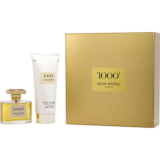 Jean Patou 1000 Eau De Parfum Spray 60ml/2.5oz & Body Cream 180ml/6.7oz