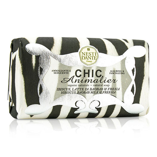 Nesti Dante Chic Animalier Natural Soap - Hibiscus Baobab Milk & Freesia 250g/8.8oz