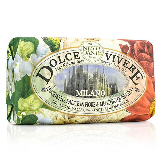 Nesti Dante Dolce Vivere Fine Natural Soap - Milano - Lily Of The Valley Willow Tree & Oak Musk 250g/8.8oz