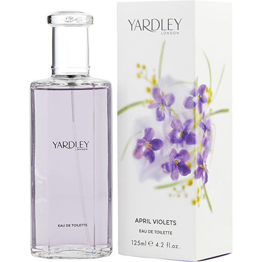 Yardley April Violets Eau De Toilette Spray (new Packaging) 120ml/4.2oz