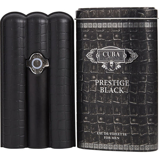 Cuba Prestige Black Eau De Toilette Spray 90ml/3oz
