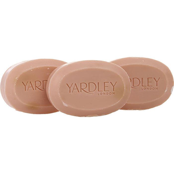 Yardley English Rose Luxury Soaps 3x Each (new Packaging) 90ml/3.5oz