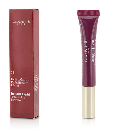 Clarins Eclat Minute Instant Light Natural Lip Perfector - # 08 Plum Shimmer 12ml/0.4oz
