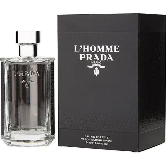 Prada L'homme Eau De Toilette Spray 90ml/3.3oz