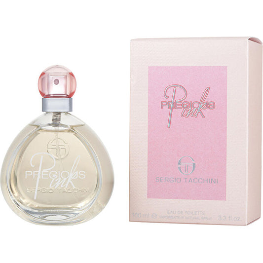 Sergio Tacchini Precious Pink Eau De Toilette Spray 100ml/3.3oz