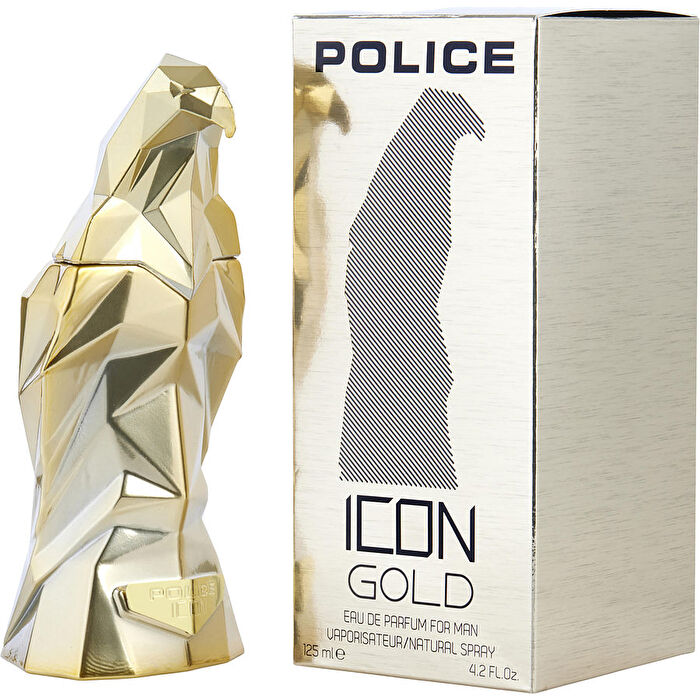 Police Icon Gold Eau De Parfum Spray 125ml/4.2oz