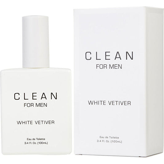 Clean White Vetiver Eau De Toilette Spray 100ml/3.4oz