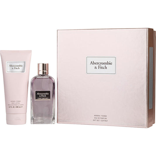 Abercrombie & Fitch First Instinct Eau De Parfum Spray 90ml/3.4oz & Body Lotion 180ml/6.7oz