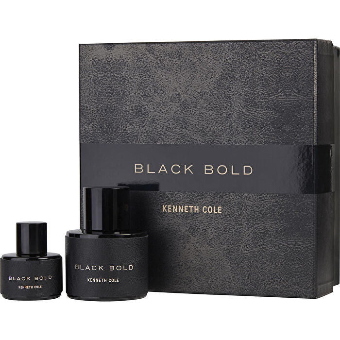 Kenneth Cole Black Bold Eau De Parfum Spray 100ml/3.4oz & Eau De Parfum Spray 30ml/1oz
