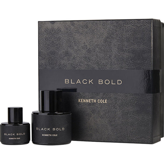 Kenneth Cole Black Bold Eau De Parfum Spray 100ml/3.4oz & Eau De Parfum Spray 30ml/1oz