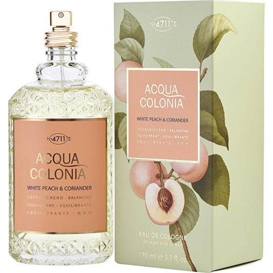 4711 Acqua Colonia White Peach & Coriander Eau De Cologne Spray 150ml/5.7oz
