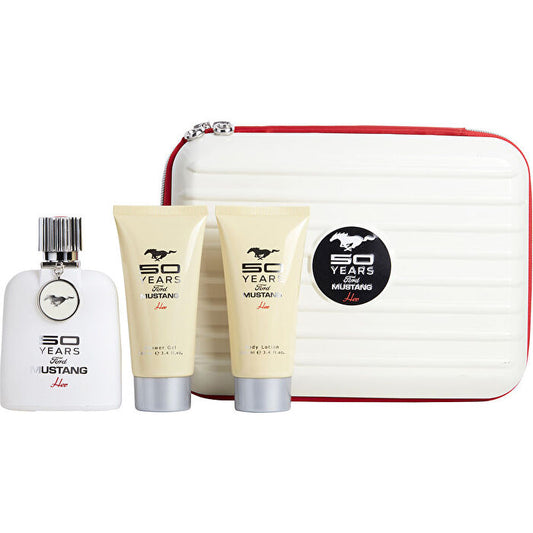 Estee Lauder Mustang 50 Years Eau De Parfum Spray & Body Lotion & Shower Gel 100ml/3.4oz
