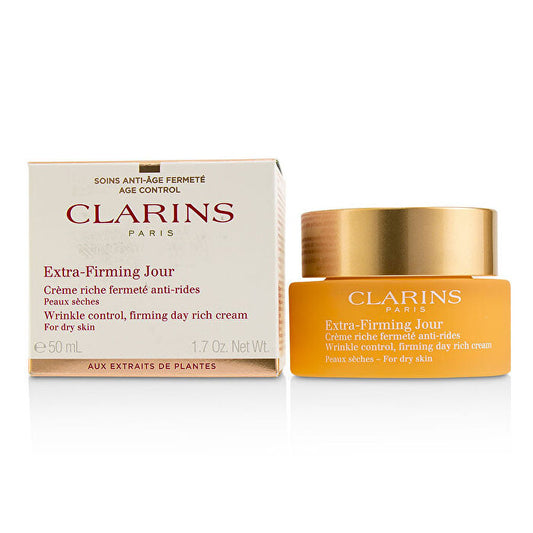 Clarins Extra-firming Jour Wrinkle Control Firming Day Rich Cream - For Dry Skin 50ml/1.7oz