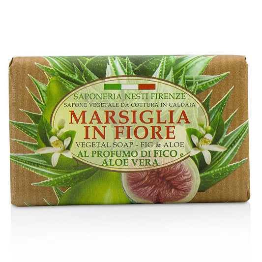 Nesti Dante Marsiglia In Fiore Vegetal Soap - Fig & Aloe Vera 125g/4.4oz
