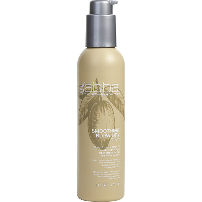 Abba Pure & Natural Hair Care Abba Smoothing Blow Dry Lotion (new Packaging) 180ml/6oz