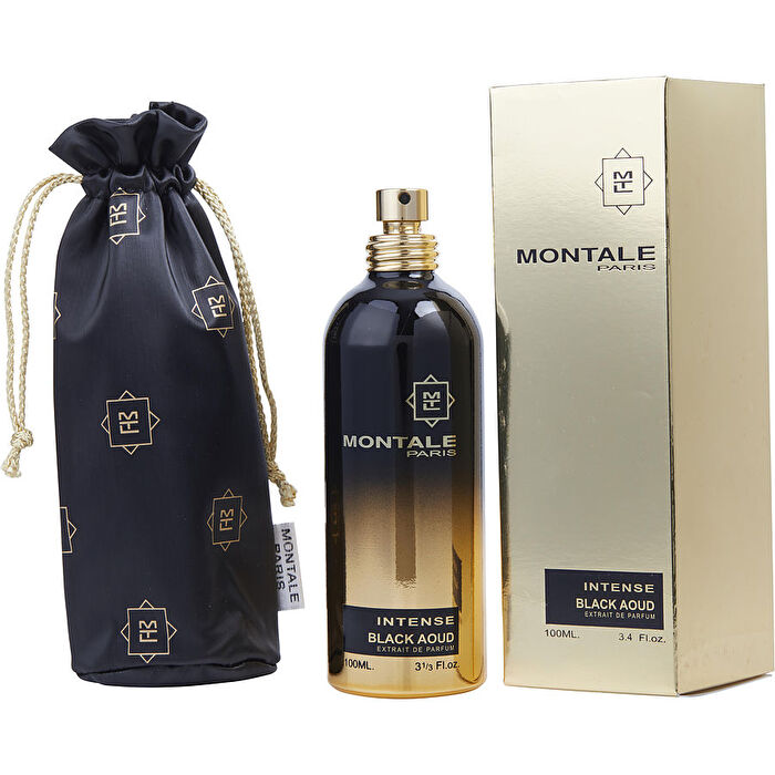 Montale Paris Intense Black Aoud Extrait De Parfum Spray 90ml/3.4oz