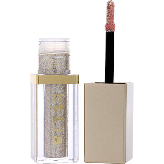 Stila Magnificent Metals Glitter & Glow Liquid Eye Shadow - # Diamond Dust (sheer Silver With Multi Color Sparkle 4.5ml/0.15oz