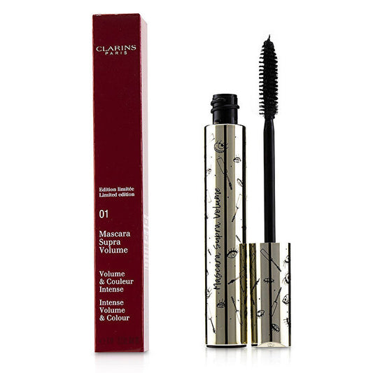 Clarins Supra Volume Mascara - # 01 Intense Black (limited Edition) -- 8ml/0.2oz
