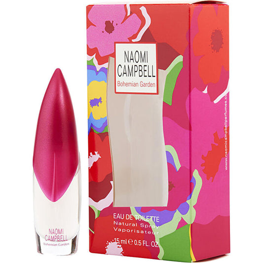 Naomi Campbell Bohemian Garden Eau De Toilette Spray 15ml/0.5oz