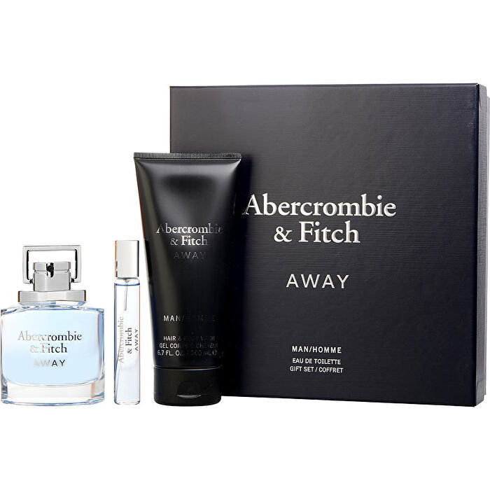 Abercrombie & Fitch First Instinct Eau De Toilette Spray 90ml/3.4oz & Hair And Body Wash 180ml/6.7oz & Eau De Toilette Spray 0.5oz