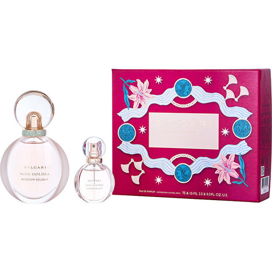 Bvlgari Rose Goldea Eau De Parfum Spray 75ml/2.5oz & Eau De Parfum Spray 15ml/0.5oz