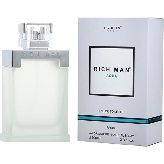 Cyrus Parfums Rich Man Acqua Eau De Toilette Spray 90ml/3.3oz