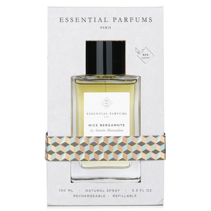 Essential Parfums Nice Bergamote Eau De Parfum Refillable Spray 90ml/3.3oz