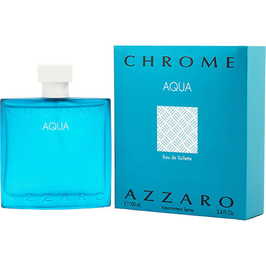 Azzaro Chrome Aqua Eau De Toilette Spray 100ml/3.4oz