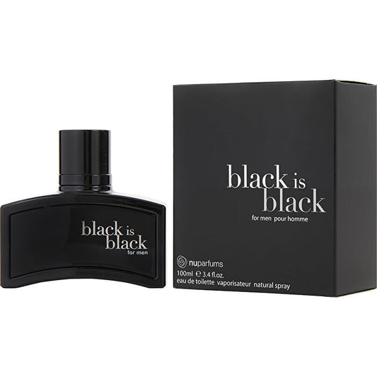Nu Parfums Black Is Black Eau De Toilette Spray 90ml/3.4oz