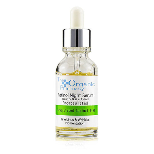 The Organic Pharmacy Retinol Night Serum - Fine Lines & Wrinkle Pigmentation & Boost Collagen 30ml/1oz