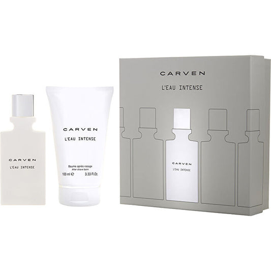 Carven L'eau Intense Eau De Toilette Spray 30ml/1.7oz & After Shave Balm 90ml/3.3oz