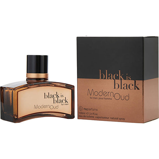 Nu Parfums Black Is Black Modern Oud Eau De Toilette Spray 90ml/3.4oz