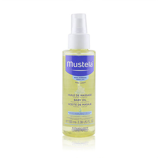 Mustela Baby Oil (for Normal Skin) -- 100ml/3.38oz