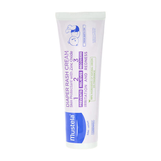 Mustela Diaper Rash Cream - Skin Protectant With Zinc Oxide 108g/3.8oz