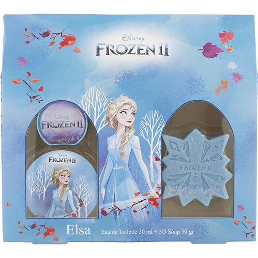 Disney Frozen 2 Disney Elsa Eau De Toilette Spray & Soap 50ml/1.7oz