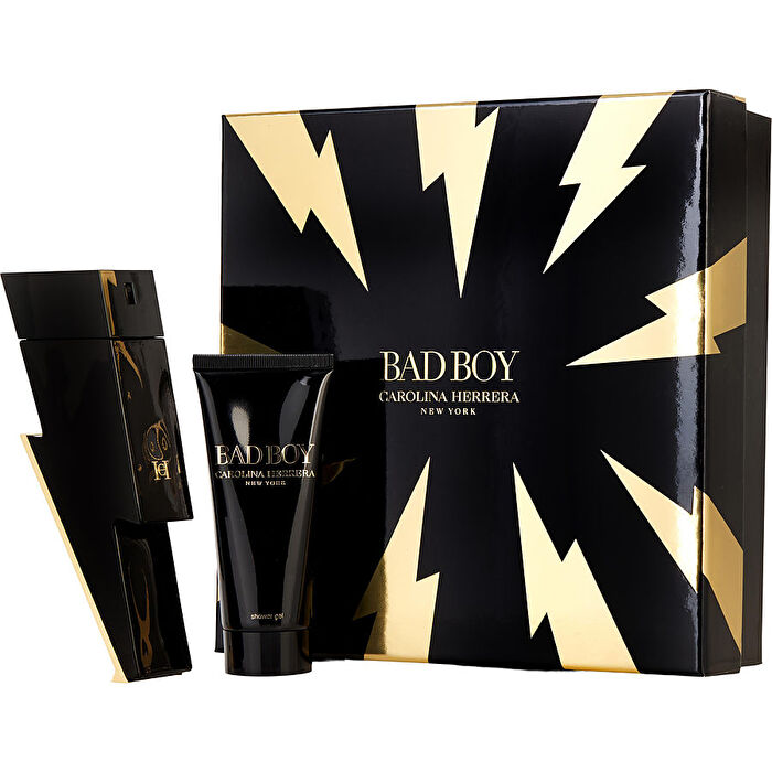Carolina Herrera Ch Bad Boy Eau De Toilette Spray & Shower Gel 90ml/3.4oz
