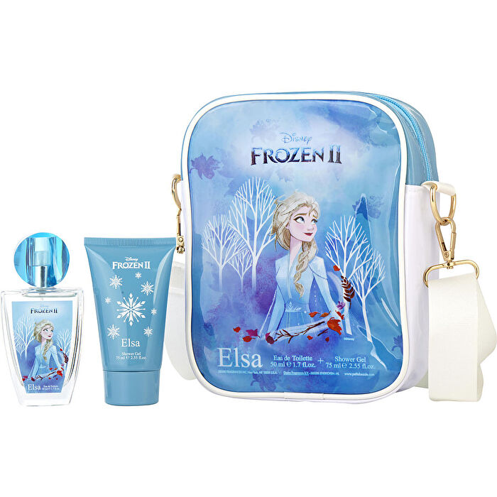 Disney Frozen 2 Disney Elsa Eau De Toilette Spray 30ml/1.7oz & Shower Gel 60ml/2.5oz & Bag