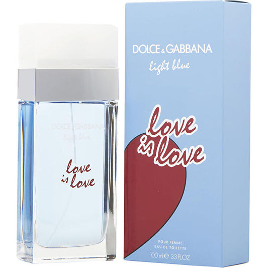 Dolce & Gabbana D & G Light Blue Love Is Love Eau De Toilette Spray 100ml/3.3oz