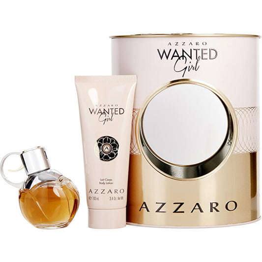Azzaro Wanted Girl Eau De Parfum Spray 50ml/1.6oz & Body Loton 100ml/3.3oz
